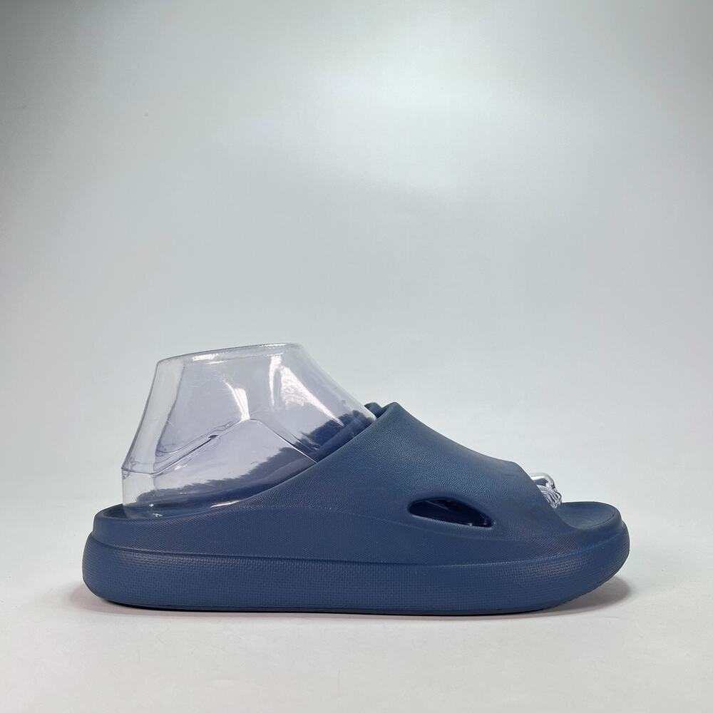 32 Degrees Cool Cushion Navy Blue EVA Foam Slip On Slide Sandals Women's Size 7